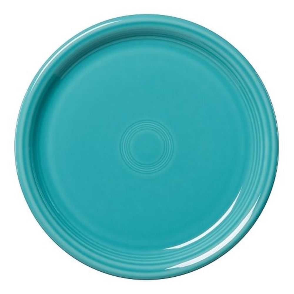 Fiesta Bistro Coupe Turquois 10.5 inch Dia. Dinner Plate, 12 count
