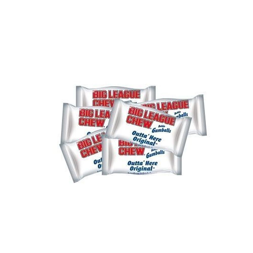 Big League Chew Individually Wrapped Gumball, 840 count