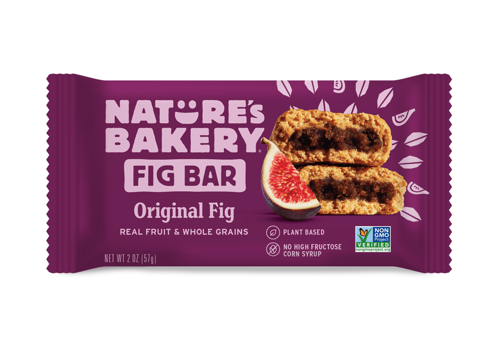 Natures Bakery Whole Wheat Plain Fig Bar, 2 Ounce -- 84 per case.