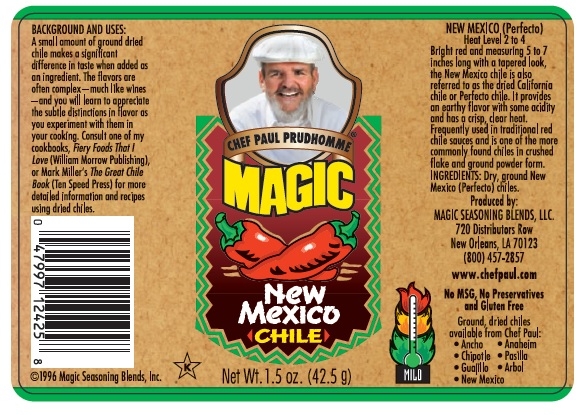 Chef Paul Prudhommes Magic New Mexico Chile - 16 oz. can, 4 per case