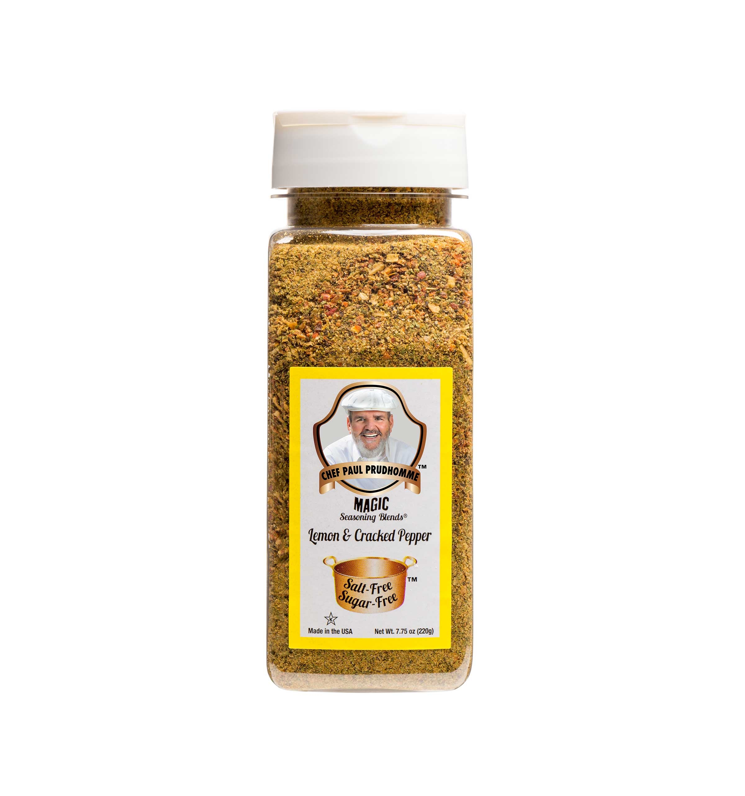 Magic Seasoning Blends Salt Free Sugar Free Lemon and Cracked Pepper, 7.75 Ounce -- 6 per case.