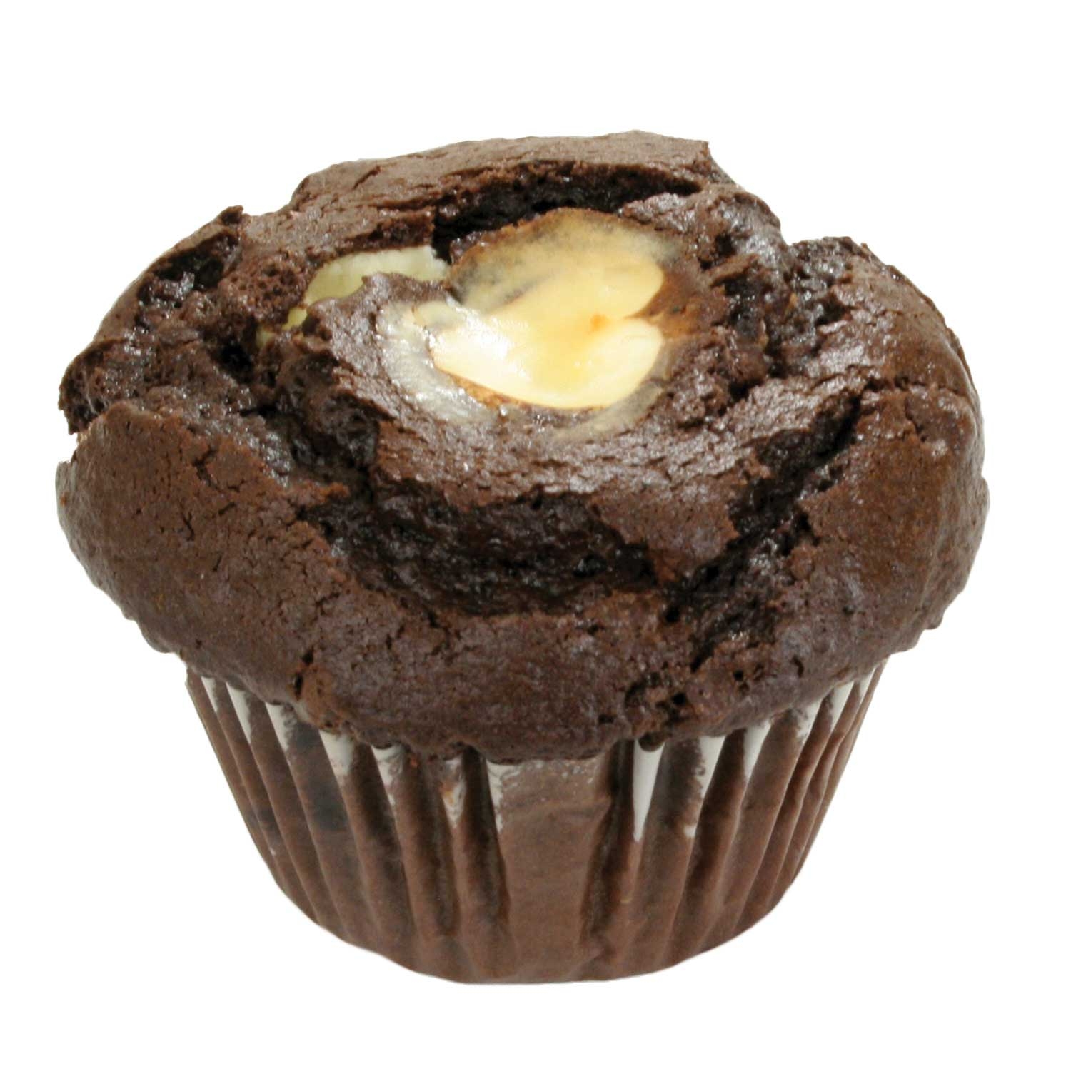 Davids Cookies Chocolate and Cream Cheese Muffin, 6 Ounce -- 12 per case.