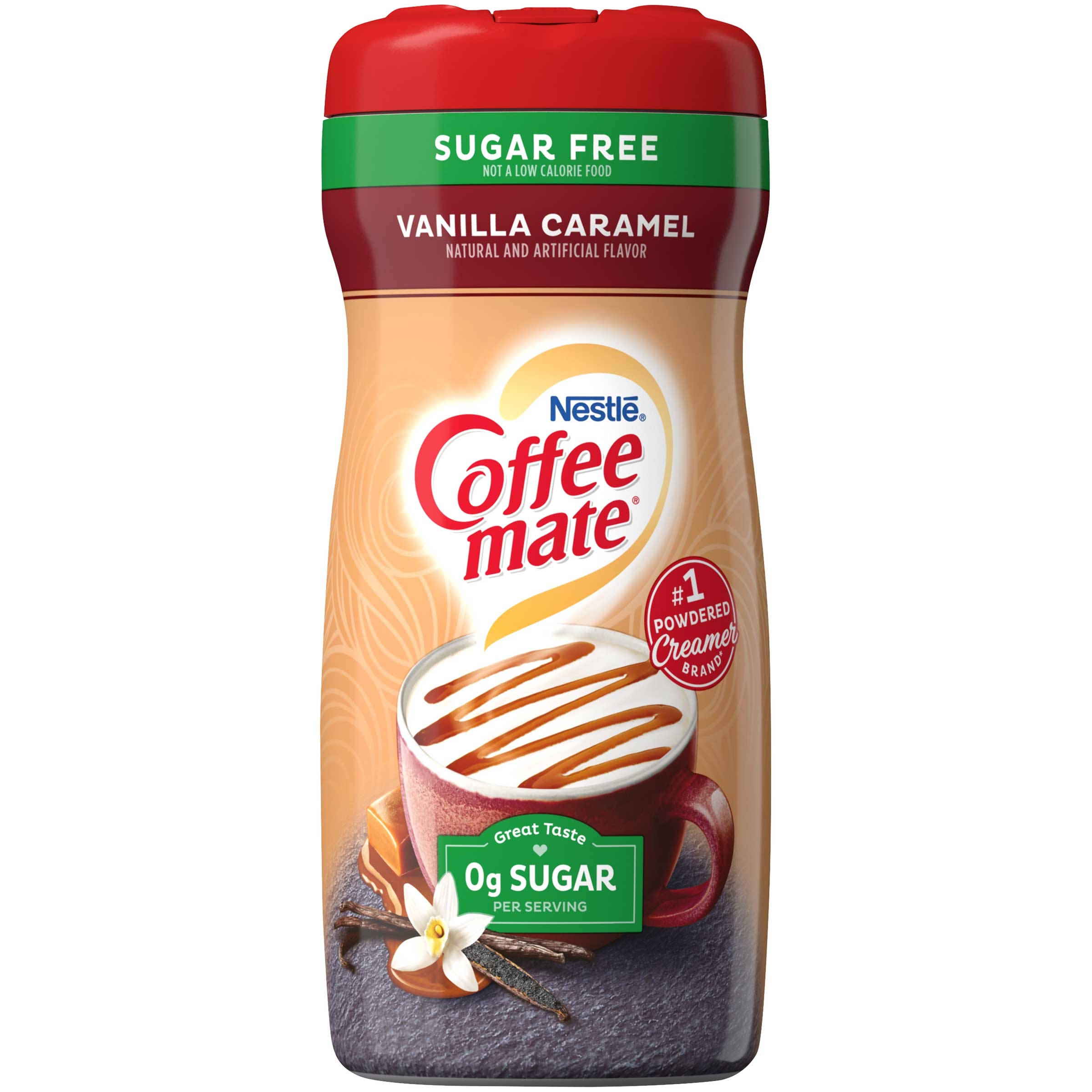 Coffee Mate Vanilla Caramel Powder, 10.2 Ounce -- 6 per case.