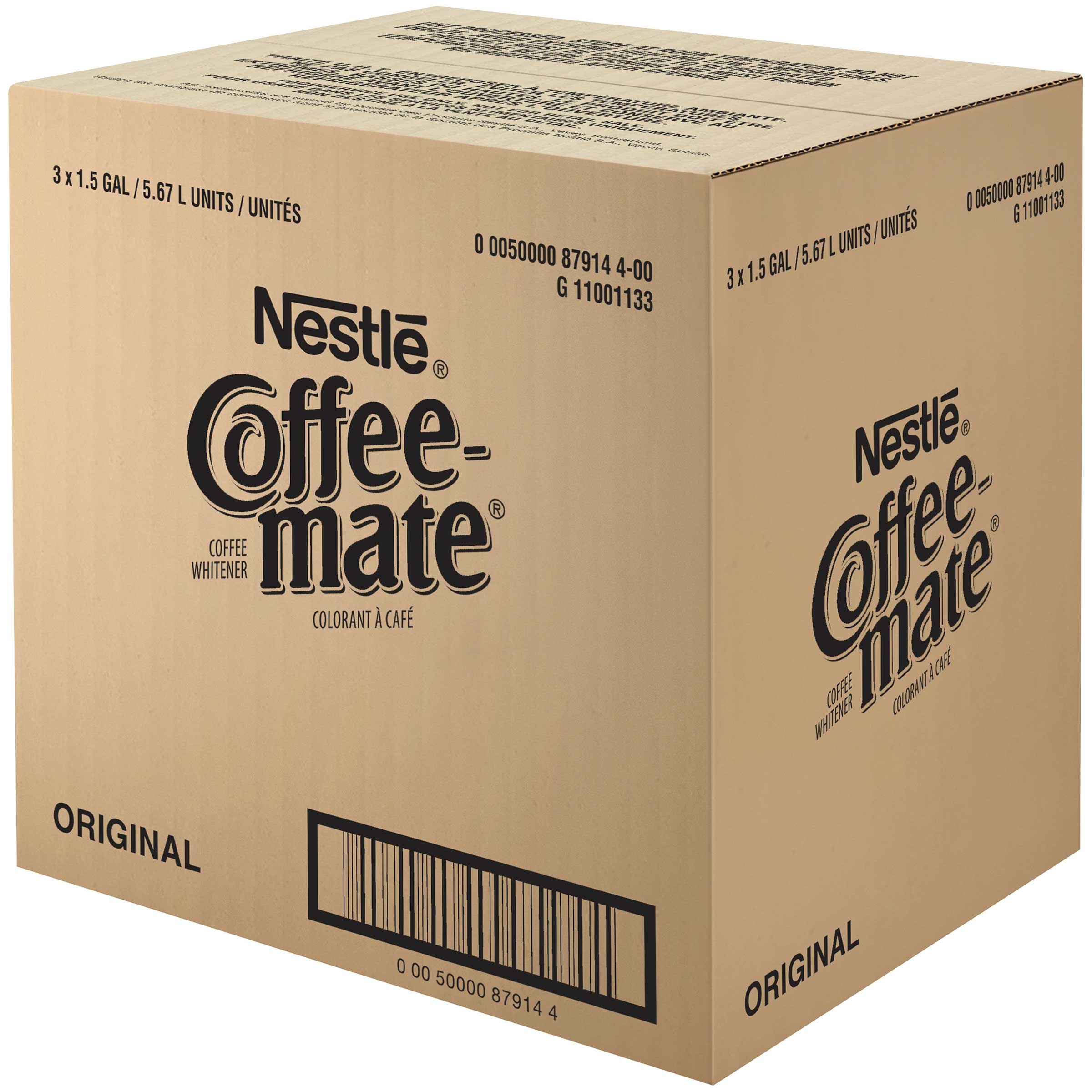 Coffee-mate Original Liquid Bulk Creamer, 192 Ounce -- 3 Per Case