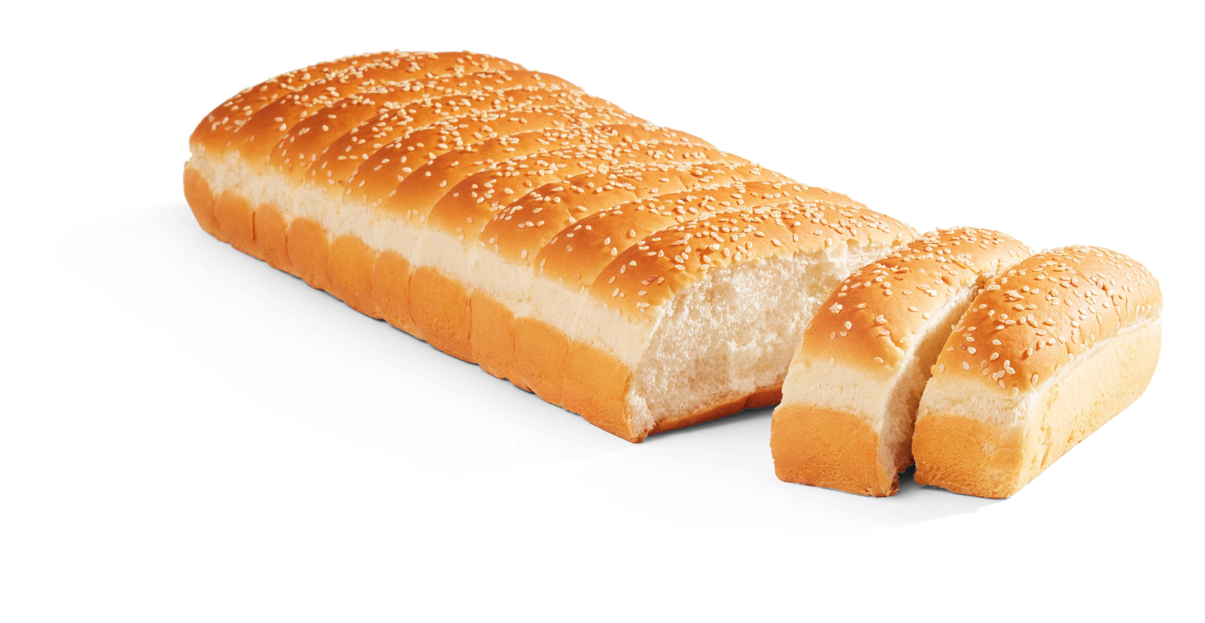 Klosterman BBQ Sesame Bread Loaves -- 8 per case.