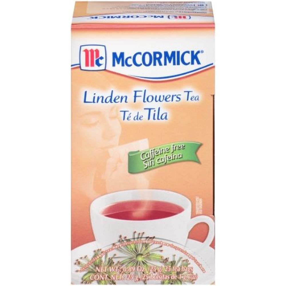 Mccormick Linden Flower Tea, 0.89 Ounce -- 6 per case