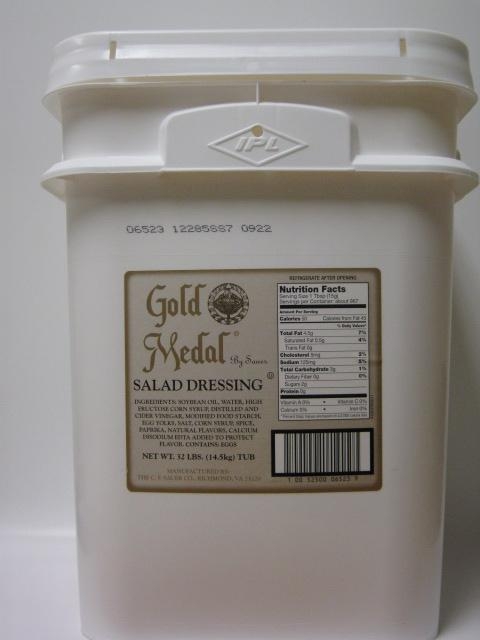 C.F. Sauer Foods Salad Dressing, 32 Pound.