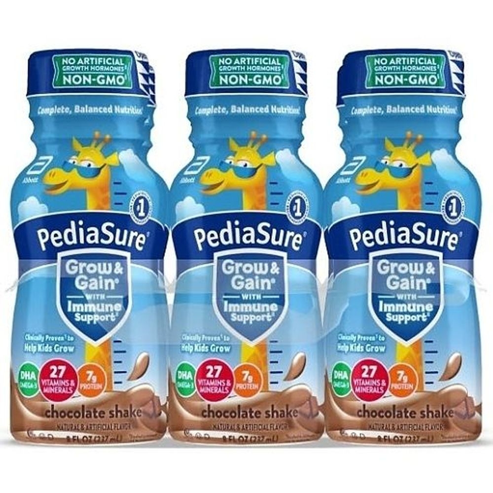 Pediasure Chocolate Shake, 8 Fluid Ounce Bottle -- 16 per case