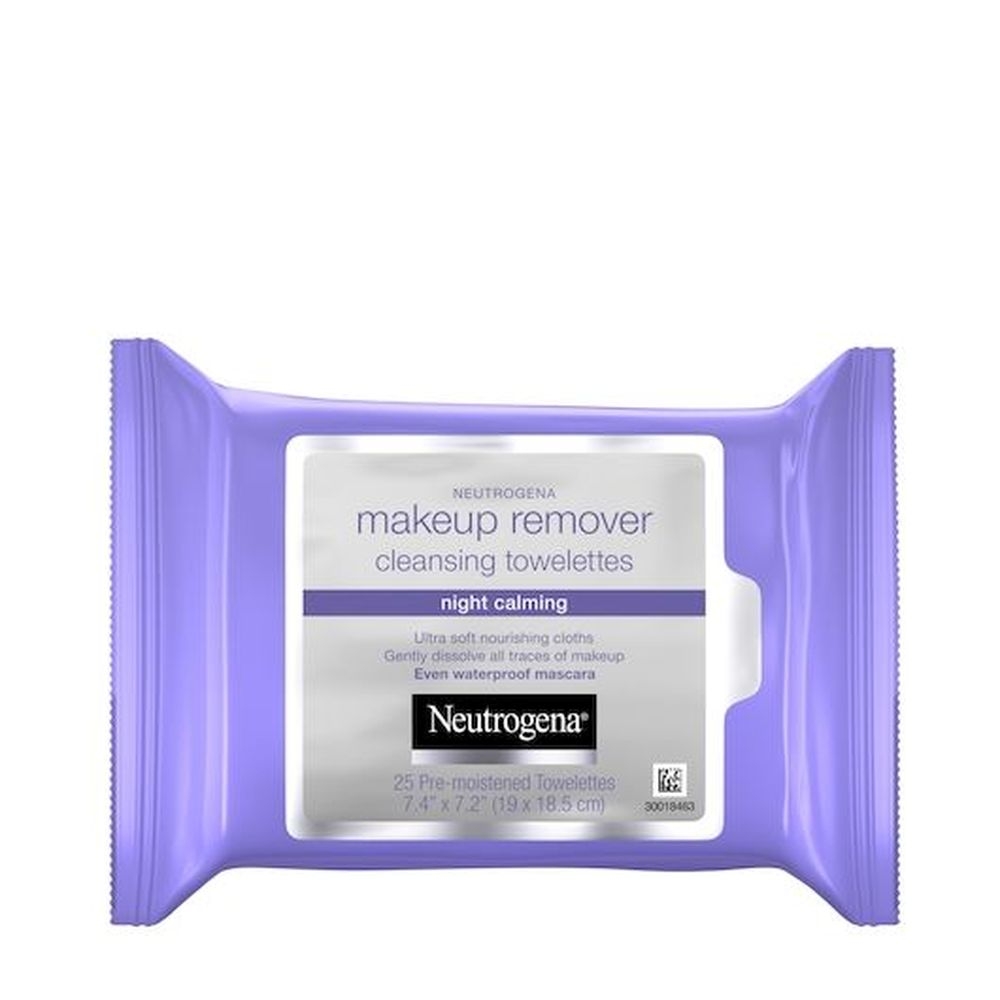 Neutrogena Night Calming Makeup Remover Towelette, 25 count -- 6 per case