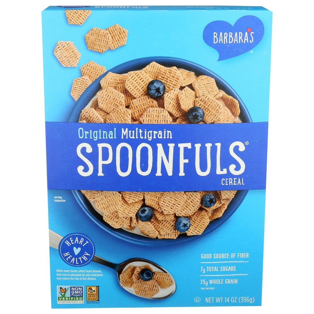 Barbaras Spoonfuls Original Multigrain Cereal, 14 Ounce