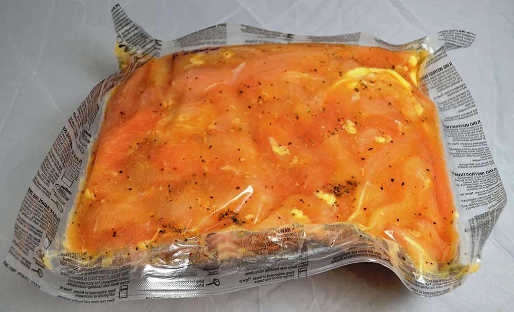 Eddy Marinated Chicken Breast Strips, 5 Pound -- 2 per case.