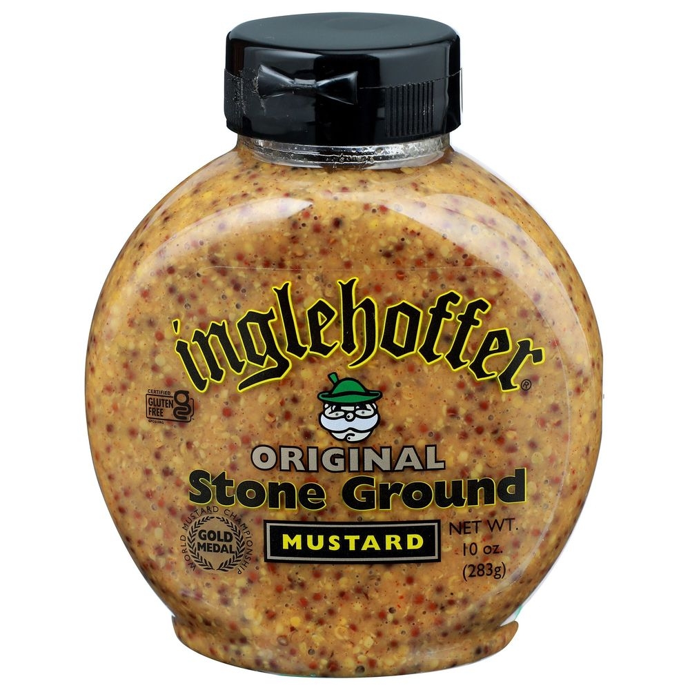 Inglehoffer Original Stone Ground Mustard, 10 Ounce -- 6 per case