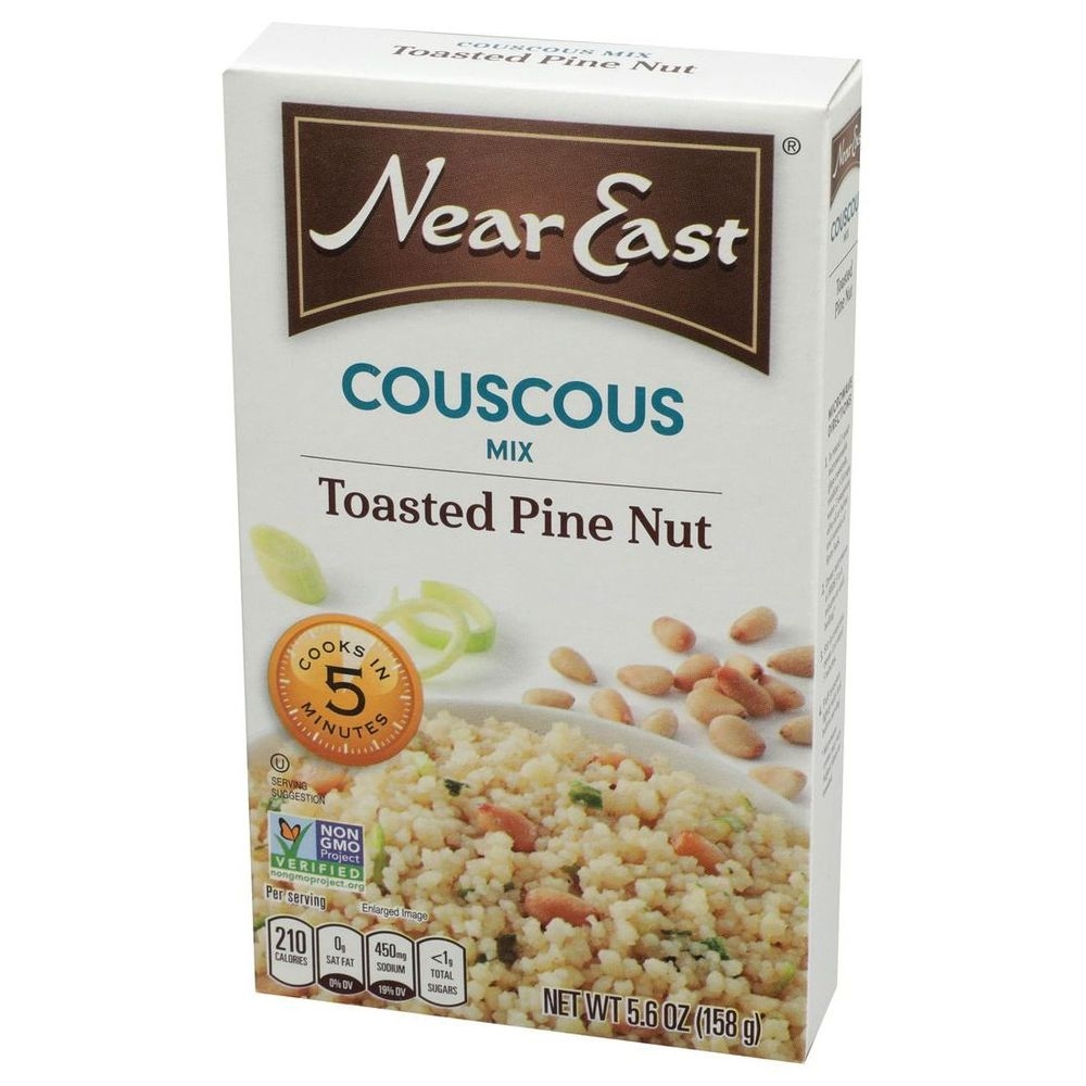 Near East Toasted Pine Nut Couscous Mix, 5.6 Ounce -- 12 per case