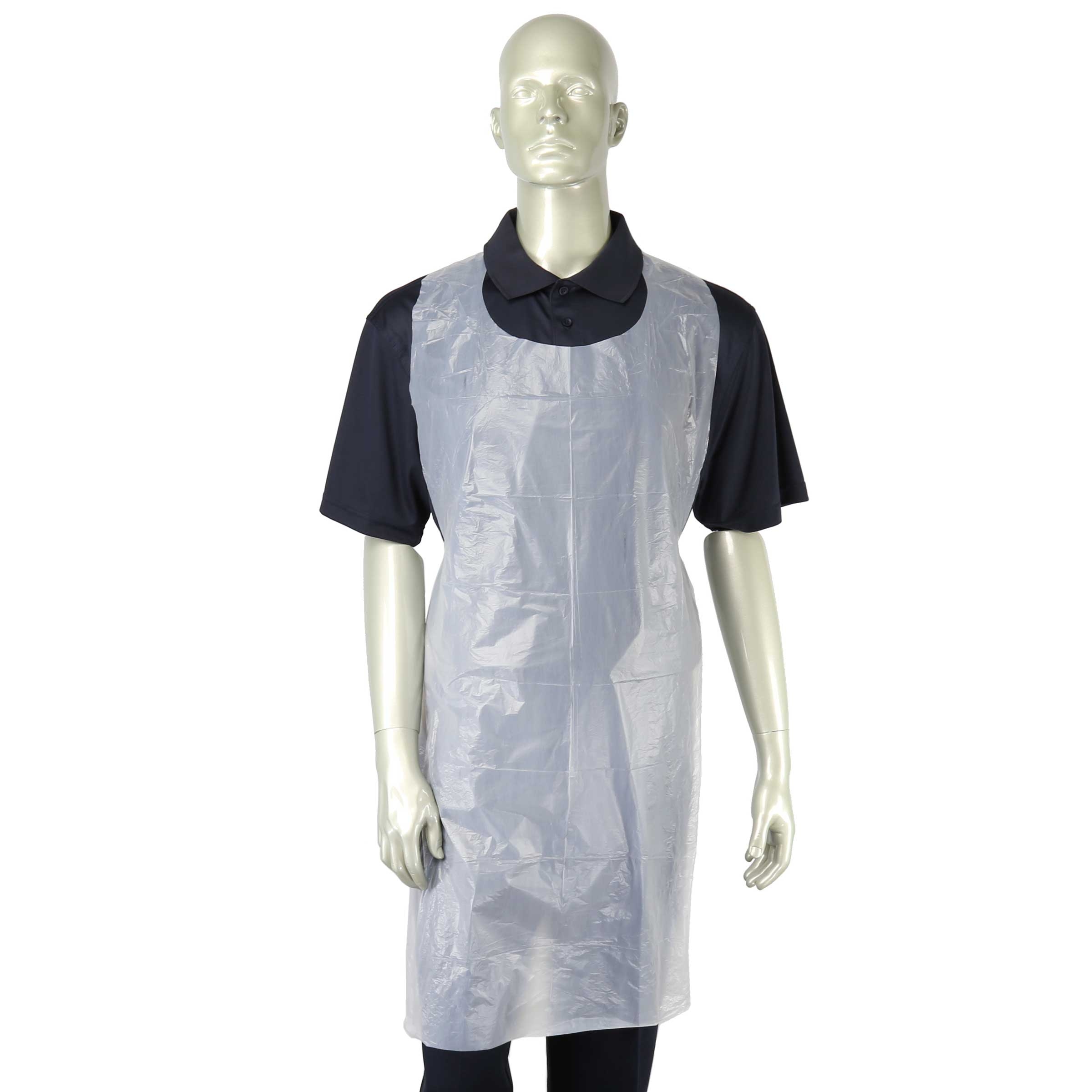Royal Lightweight Poly Apron - Boxed, 100 count per pack -- 10 per case
