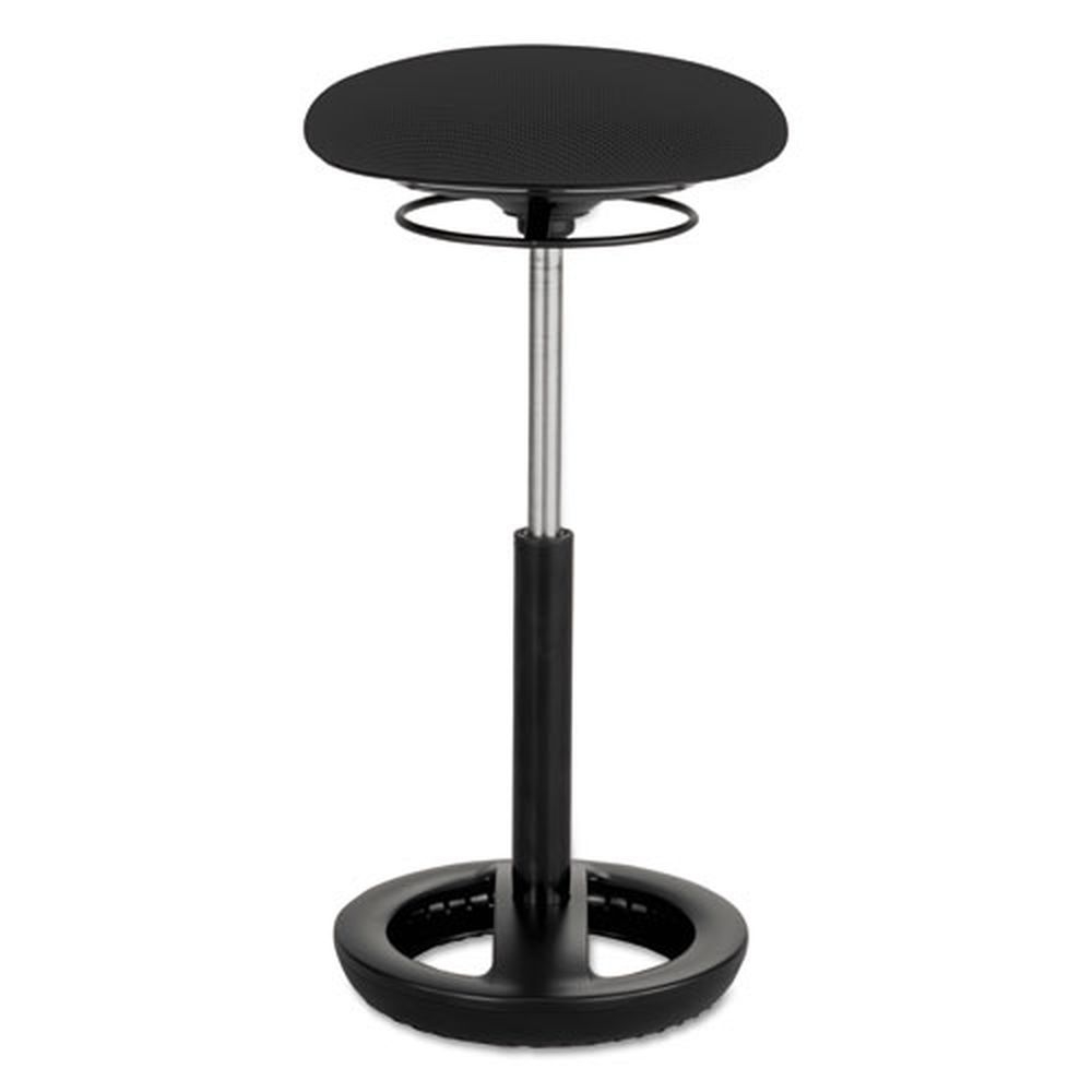 Safco 22 to 32 inch Seat Height Black Twixt Extended-Height Ergonomic Chair, Supports Up to 250 Pound