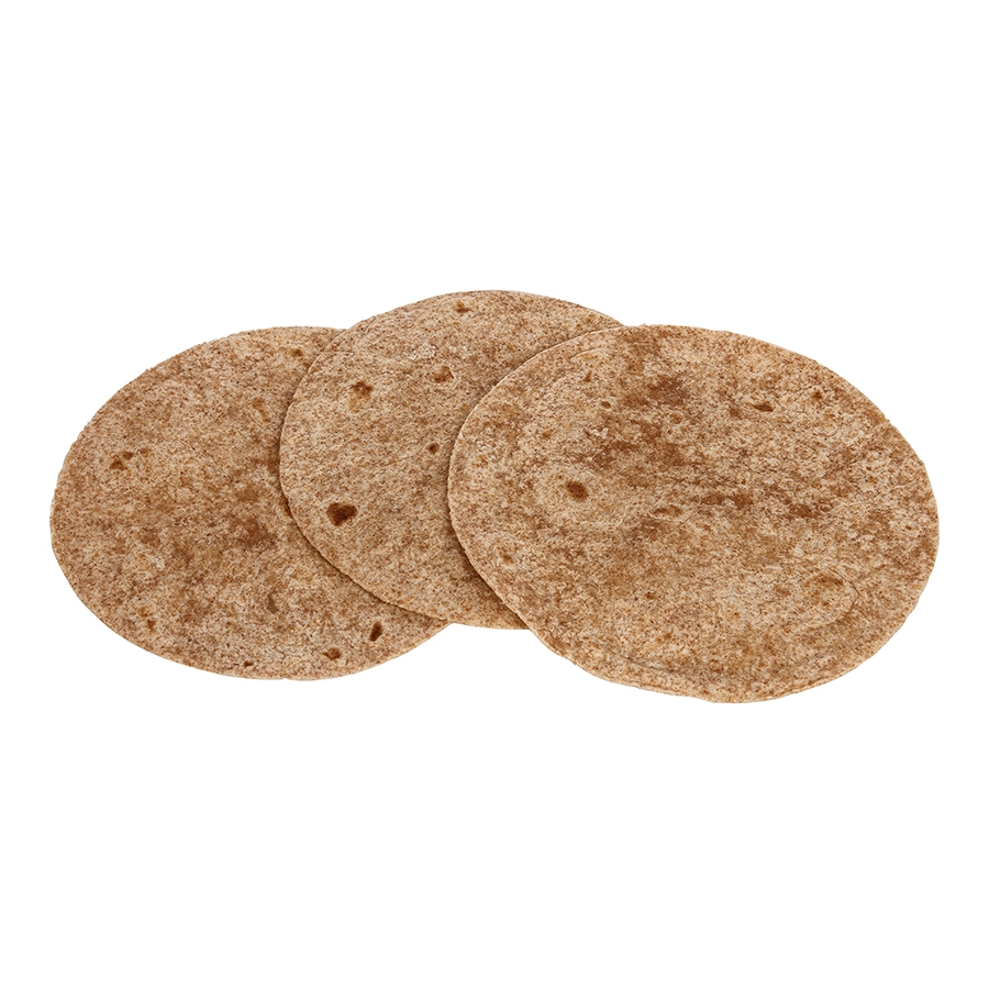 Mission Foods Heat Pressed Whole Wheat Tortilla, 6 inch -- 288 per case.