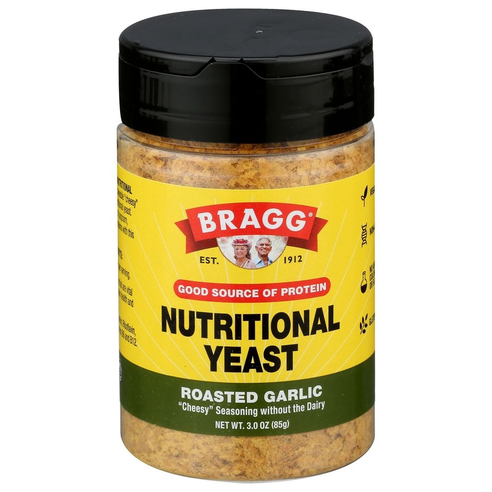 Bragg Roasted Garlic Nutritional Yeast, 3 Ounce -- 6 per case