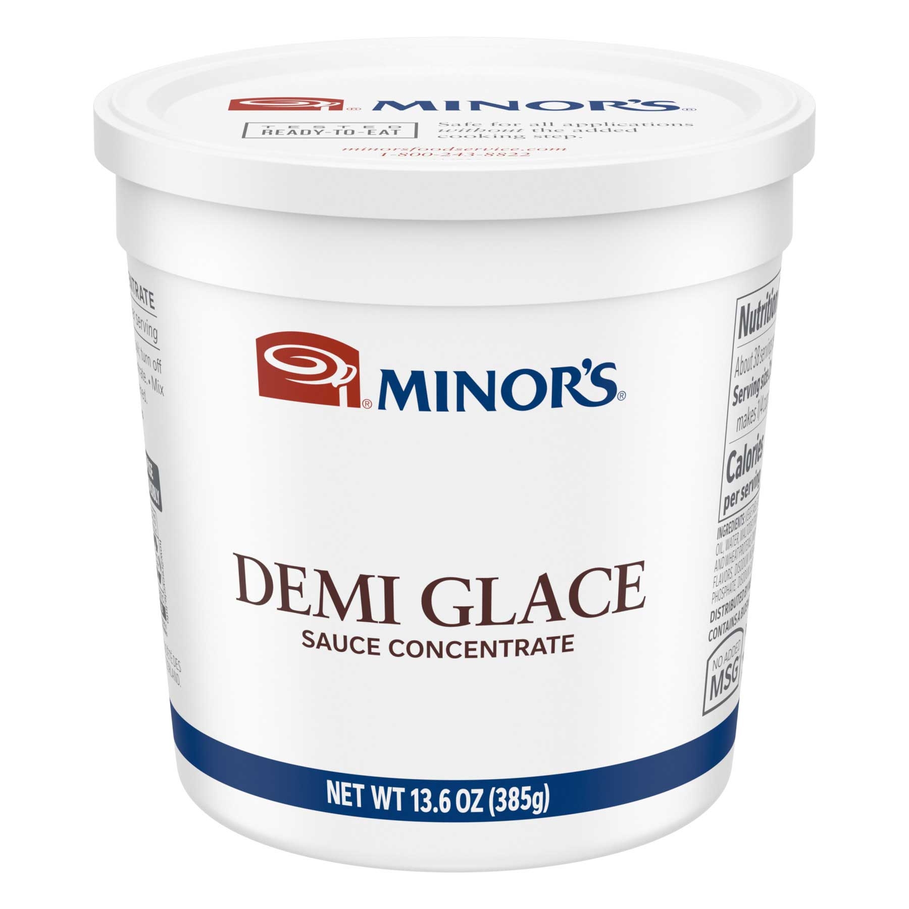 Nestle Minors Concentrate Demi Glace Sauce, 13.6 Ounce -- 6 per case.