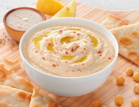 Grecian Delight Fresh Traditional Hummus, 0.5 Gallon -- 2 per case.