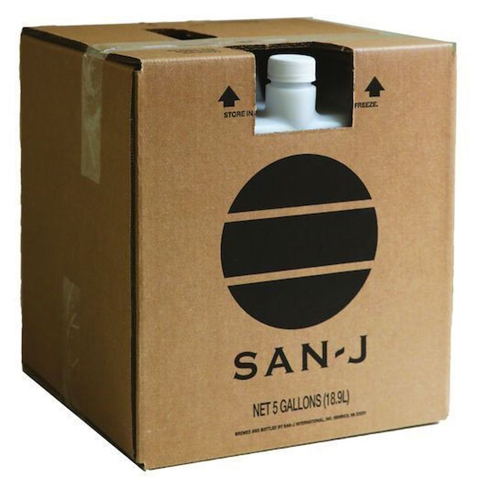 San J International Organic Shoyu Soy Sauce, 5 Gallon