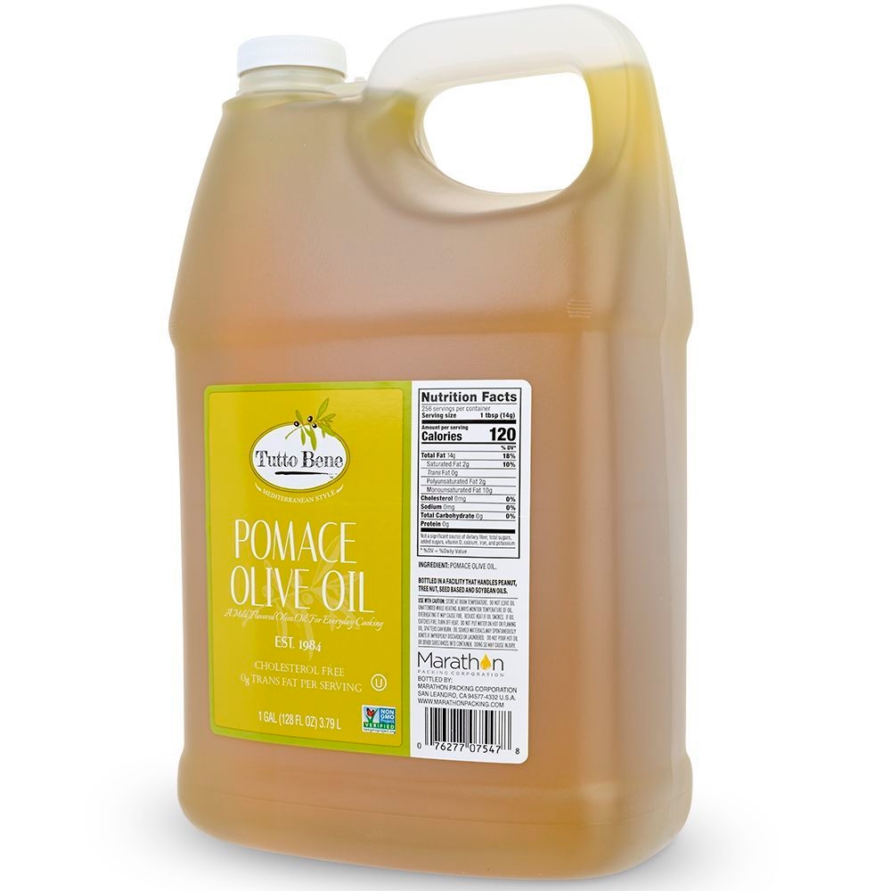 Tutto Bene Pomace Olive Oil, 1 Gallon -- 6 per case