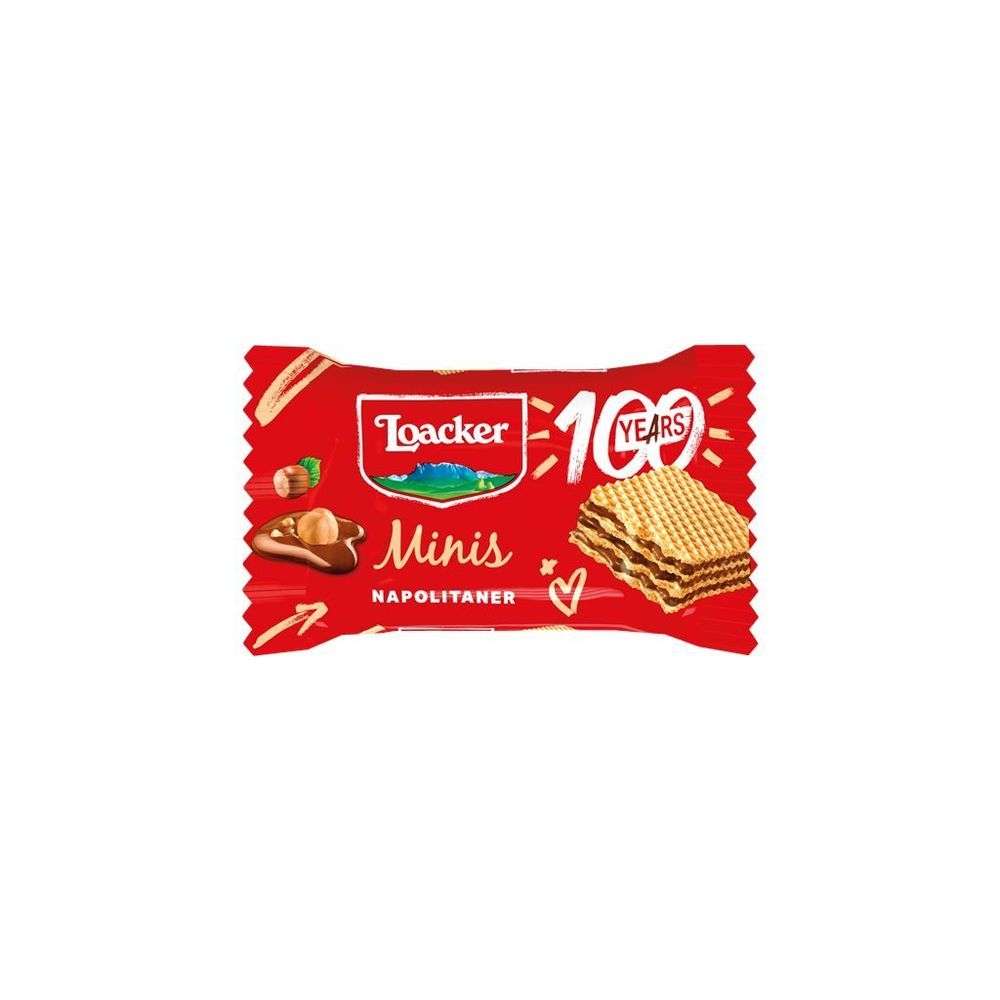 Loacker Minis Hazelnut Wafer, 0.35 Ounce - 200 per case