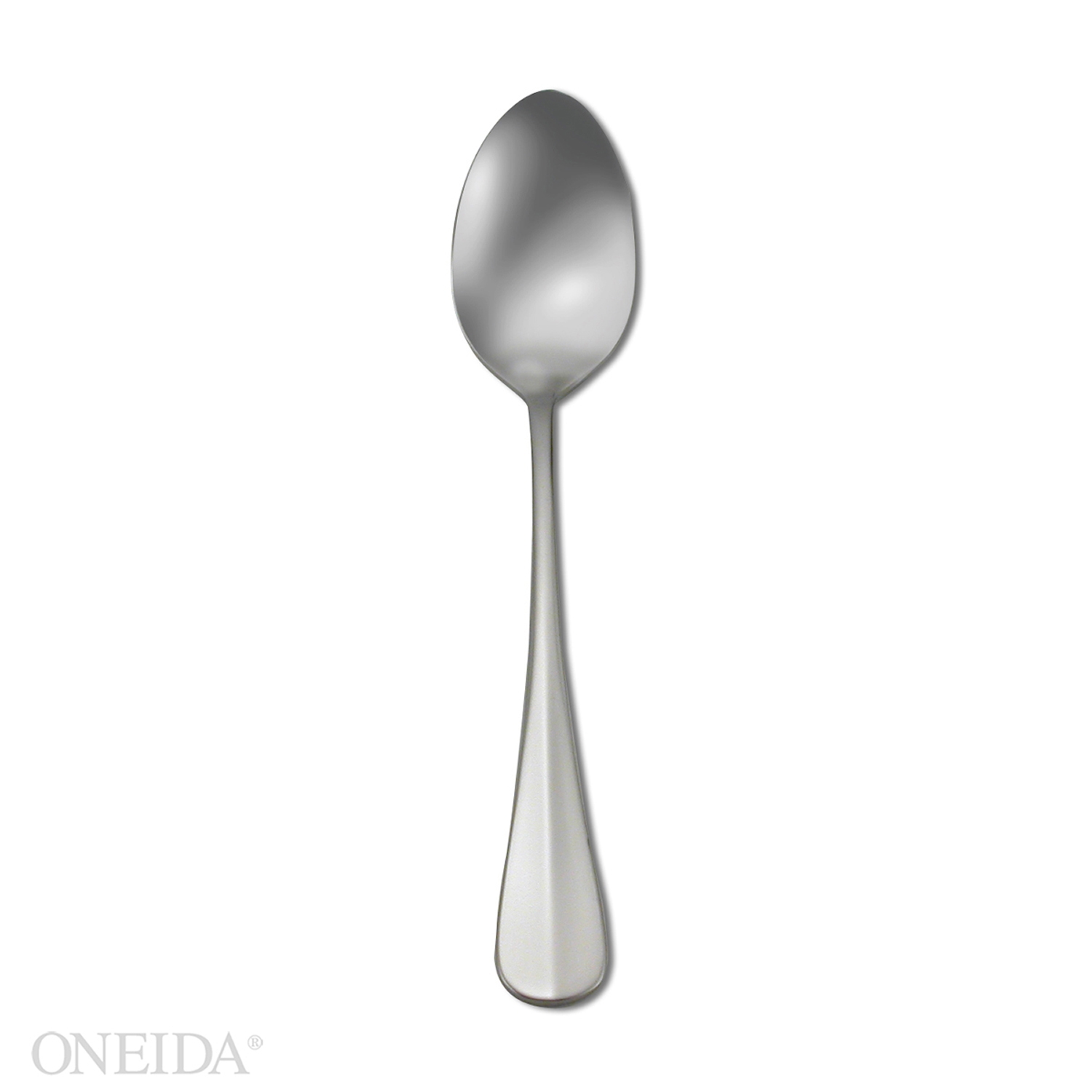 Oneida Europa 4-Star United States Size Teaspoon - Baguette Silverplate Pattern -- 12 Per Case.