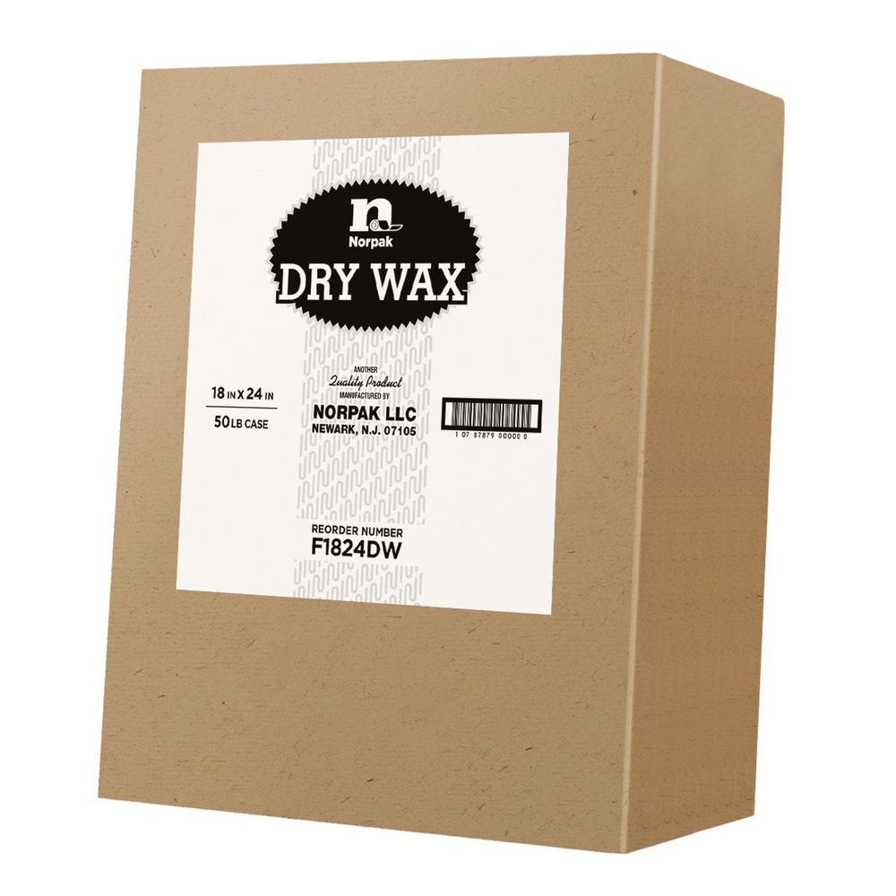 Norpak Nuparch 18 x 24 inch Dry Wax Paper, 50 Pound