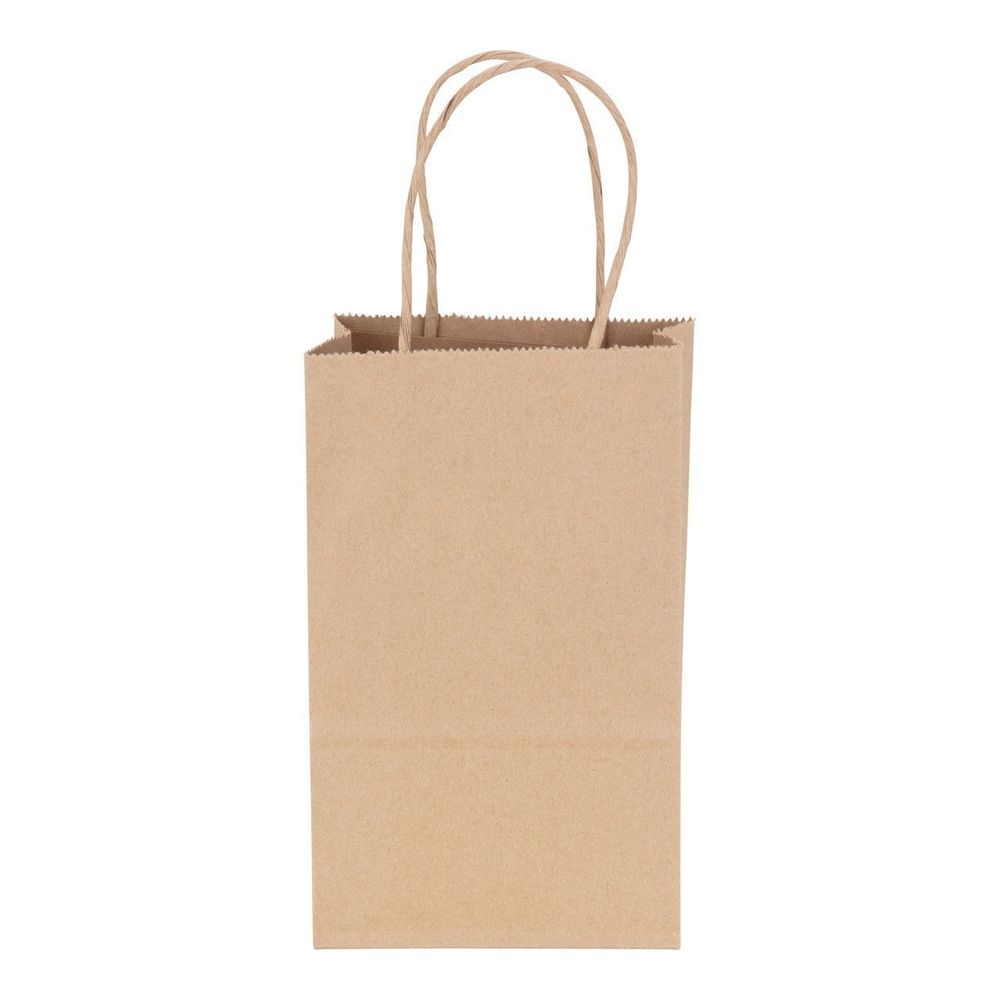 Duro Gem Basis Kraft Twist Handle Bag, 60 Pound Capacity -- 250 per case.
