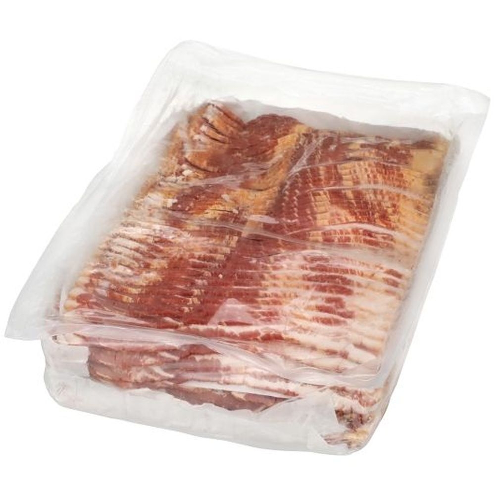 Dailys All-Natural Hickory Smoked Gas Flushed 10/12 Layered Uncured Bacon, 15 Pound
