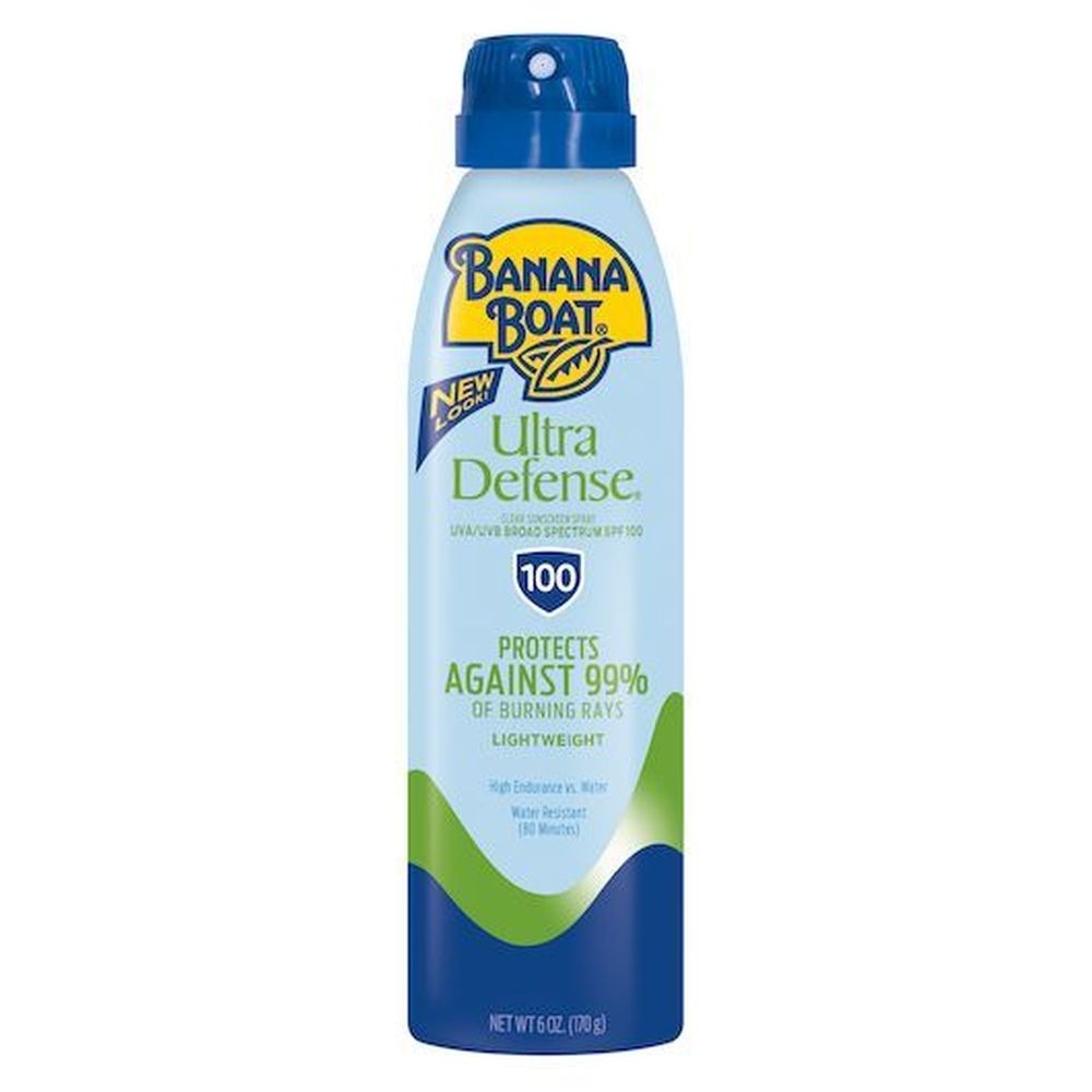 Banana Boat Ultra Defense SPF 100 Sunscreen Spray, 6 Ounce -- 12 per case