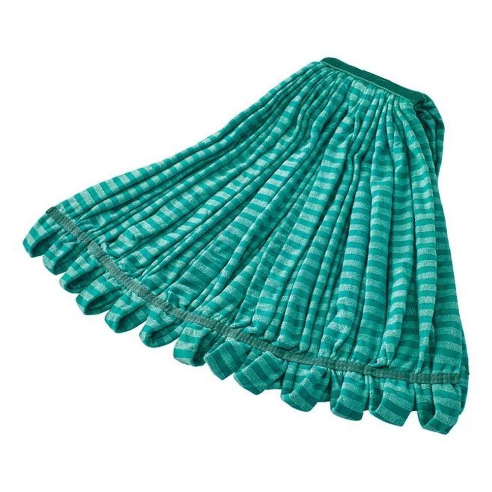 Rubbermaid Green Large 1 inch Headband Microfiber Tube Wet Mop, 24 Ounce -- 6 per case.