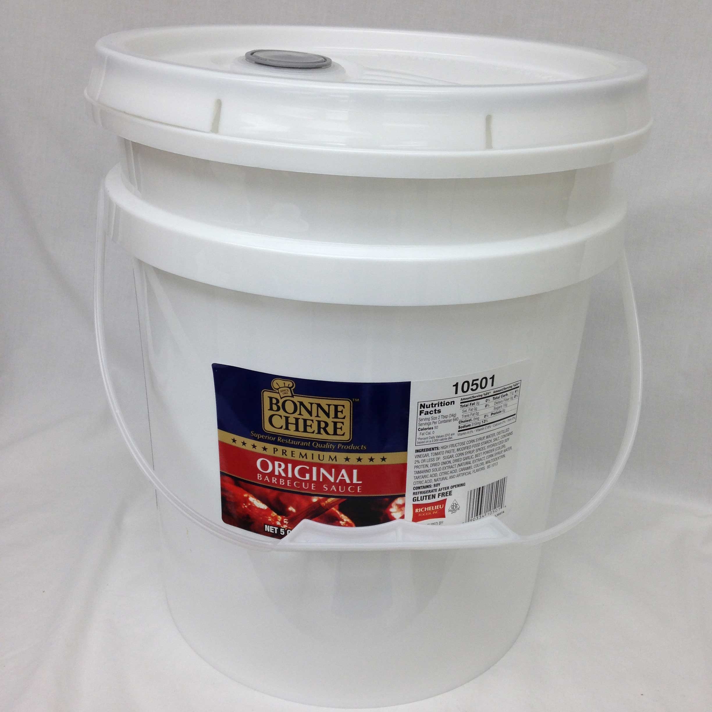 Bonne Chere Superior Original Barbecue Sauce, 5 Gallon.