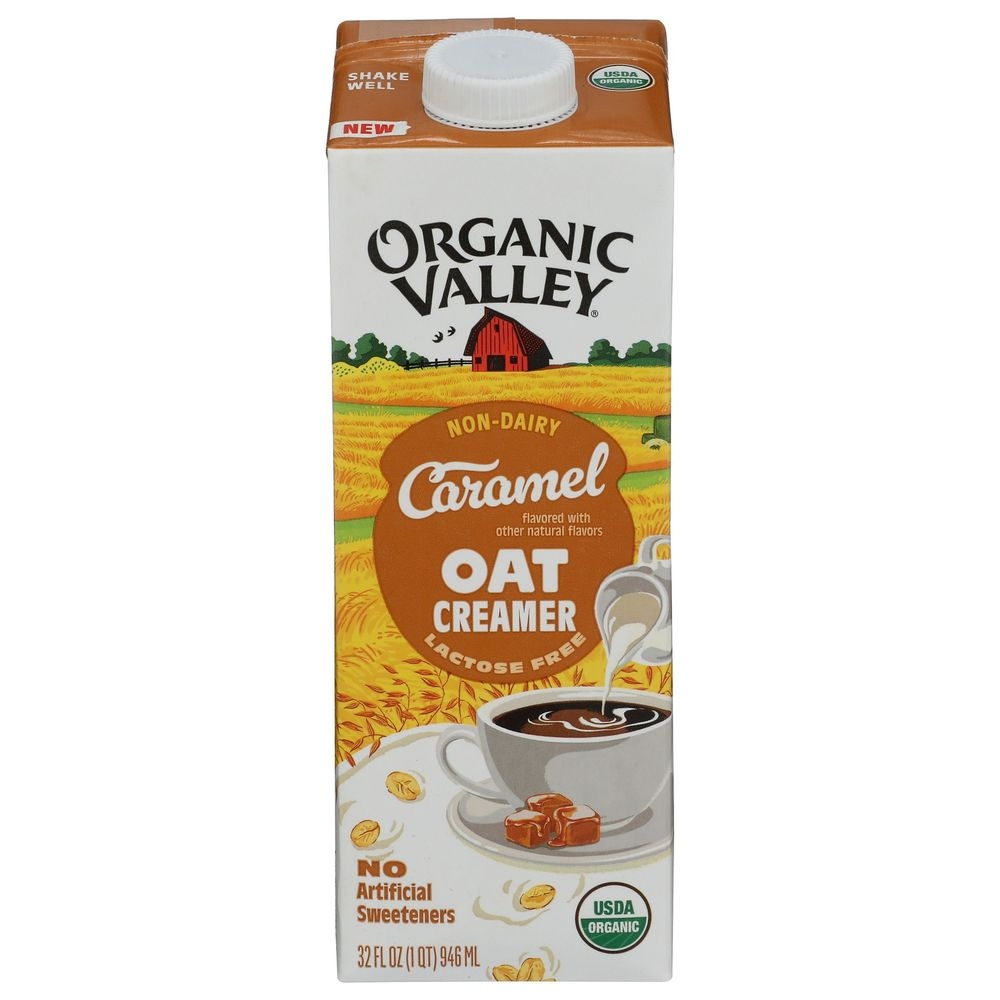 Organic Valley Organic Caramel Oat Creamer, 32 Fluid Ounce -- 6 Per Case