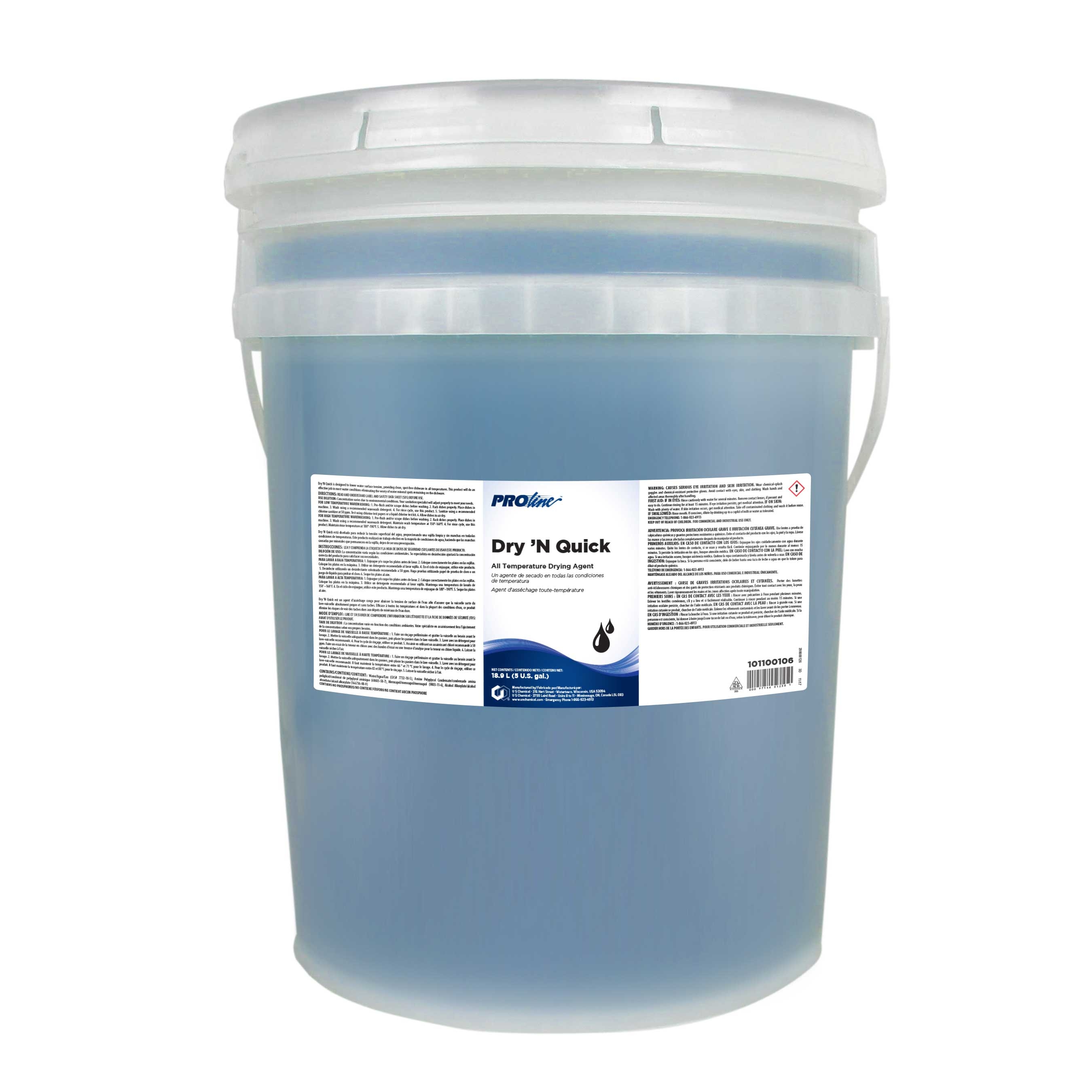 Proline Dry N Quick Rinse Aide.