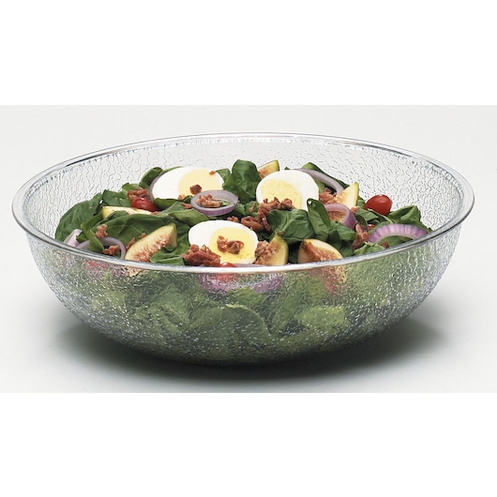 Cambro Camwear Polycarbonate Unbreakable Round Pebble Bowl, 5.8 Quart Capacity