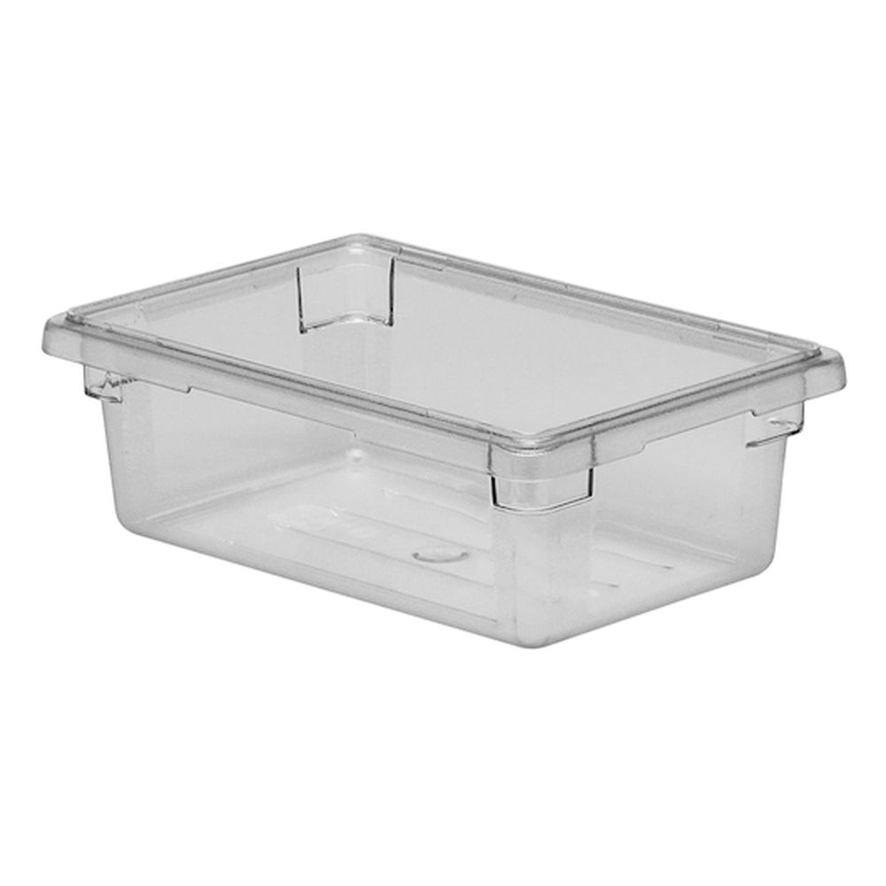 Cambro Camwear Polycarbonate Clear Food Storage Box, 3 Gallon Capacity