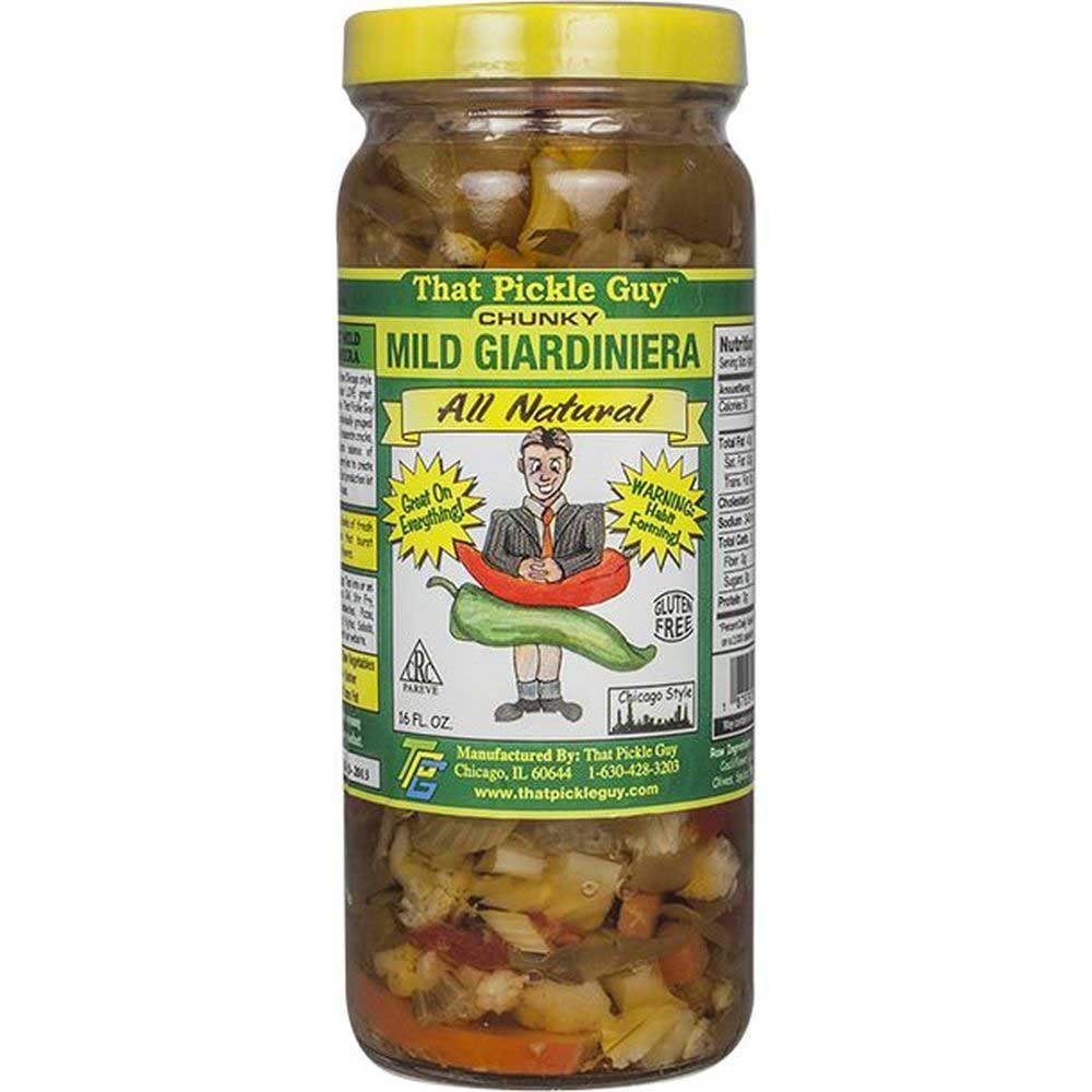 That Pickle Guy Chicago Style Mild Chunky Giardiniera, 16 Fluid Ounce -- 12 per case
