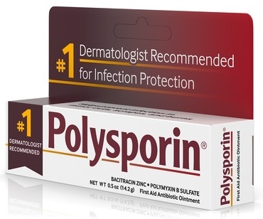 Polysporin Antibiotic First Aid Ointment, 0.5 Ounce -- 72 per case.