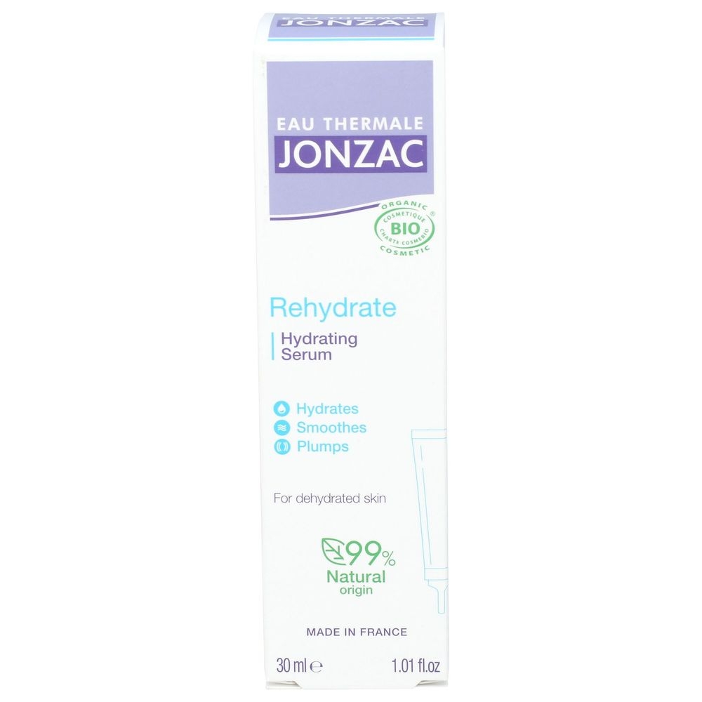 Eau Thermale Jonzac Organic Rehydrate Hydrating Serum, 1.01 Fluid Ounce