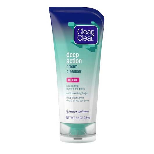 Clean and Clear Deep Action Cream Cleanser, 6.5 Ounce -- 12 per case