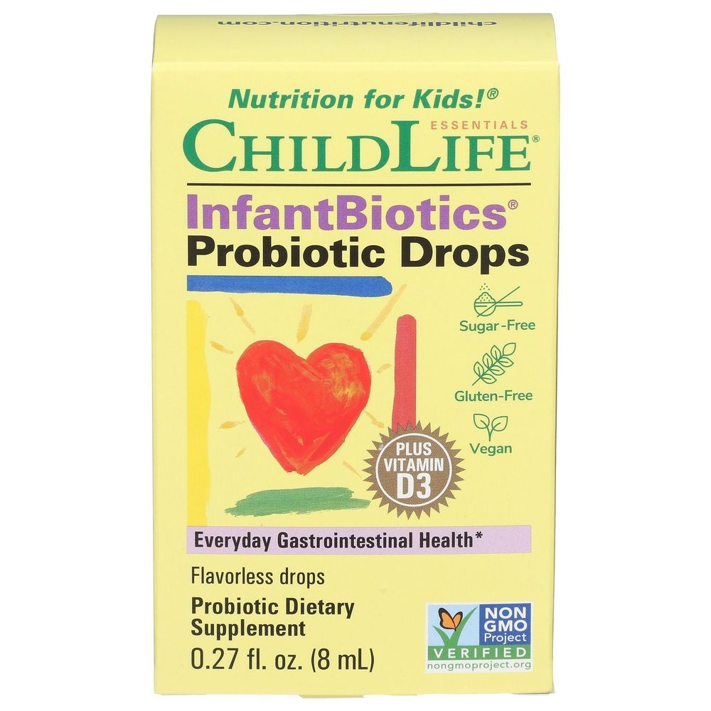 Child Life Essentials Infant Biotics Probiotic Drops, 0.27 Fluid Ounce