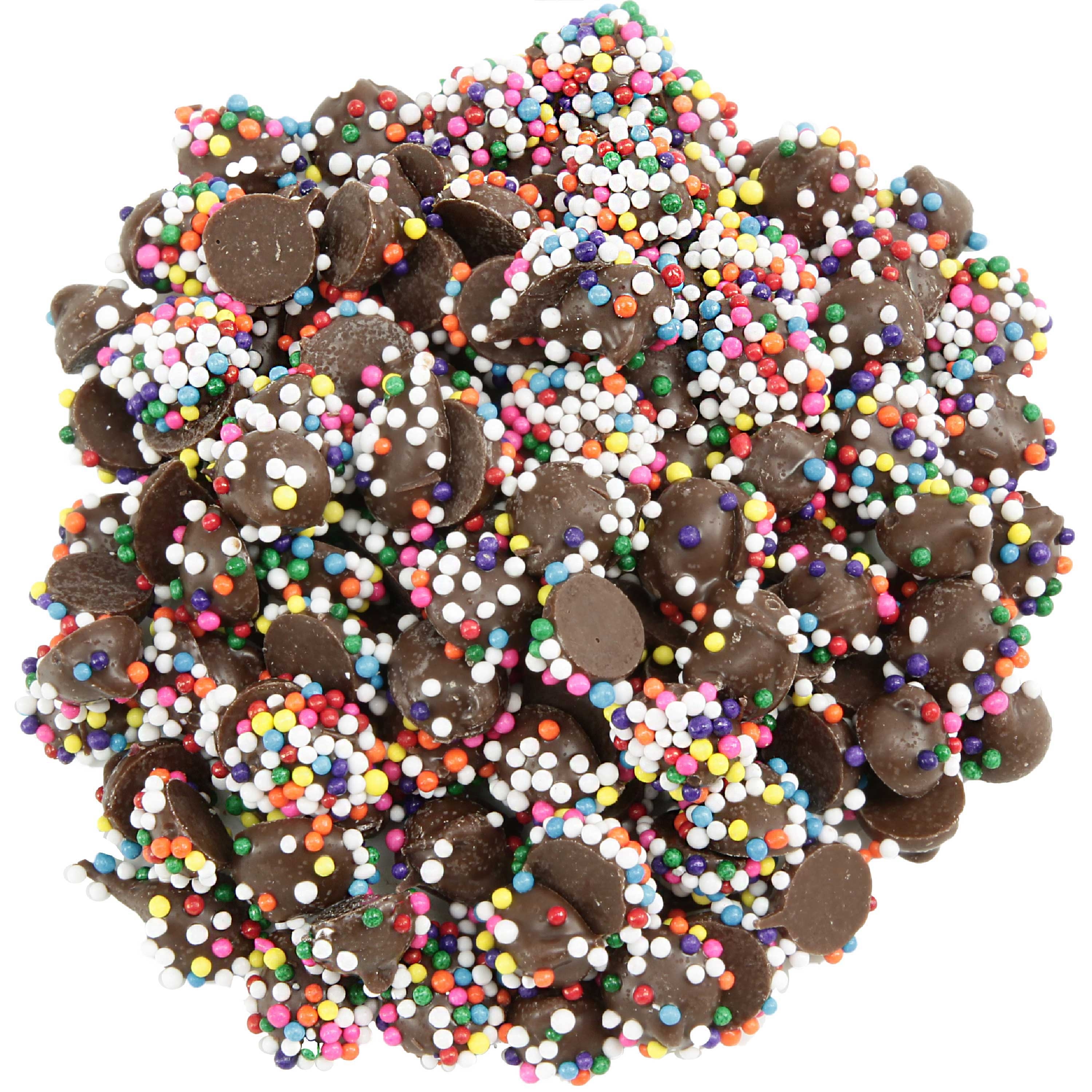 T.R. Toppers Mini Rainbow Nonpareil, 10 Pound.
