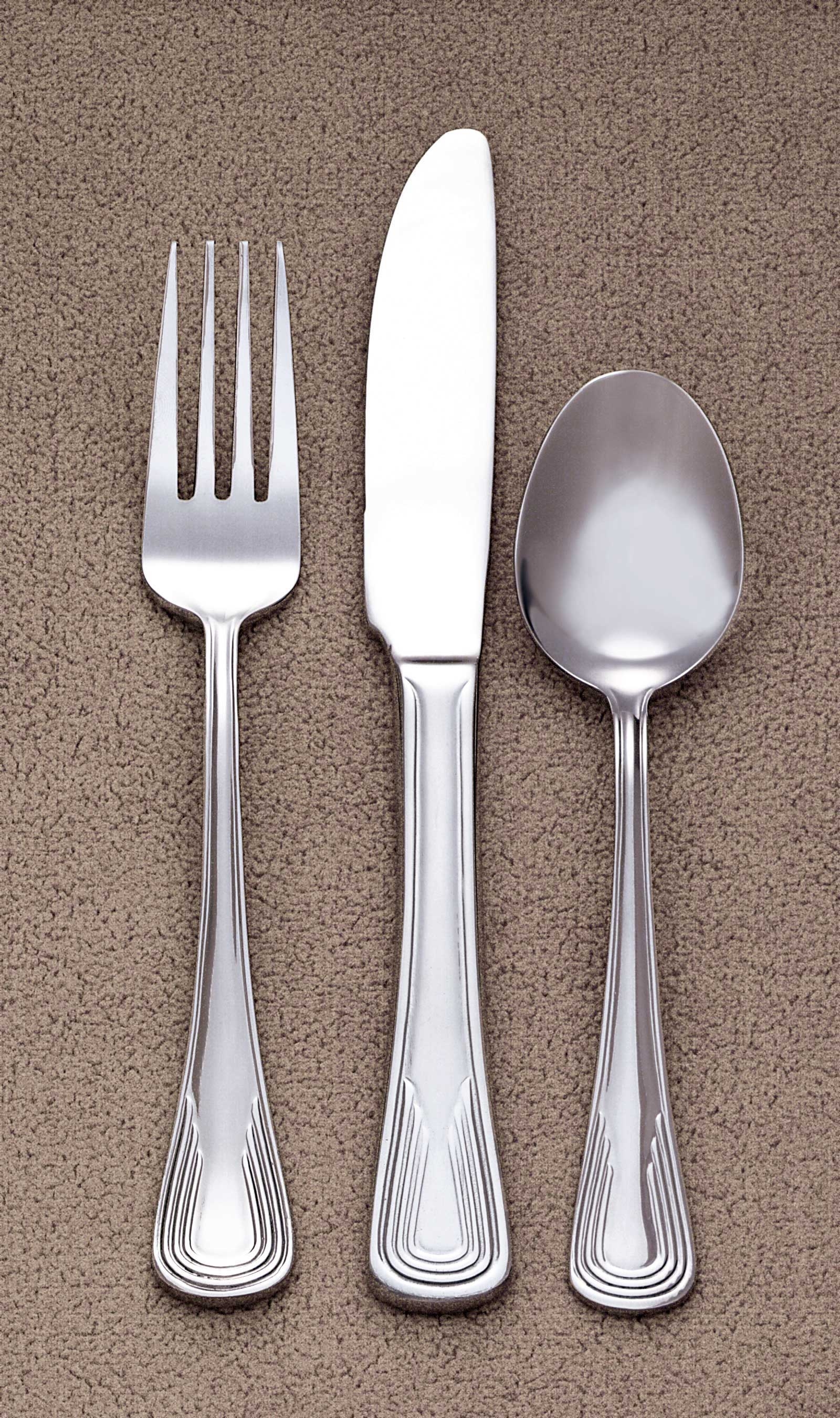 World Tableware Inc Reflections Extra Heavy Weight Solid Handle Dinner Knife -- 12 per case.