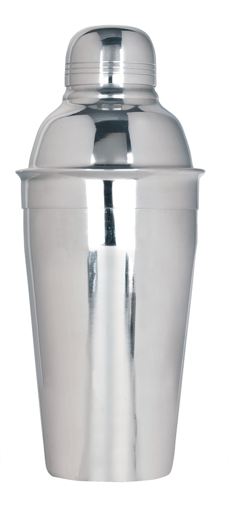 World Tableware Stainless Steel Cocktail Shaker, 3 Piece, 8 Ounce