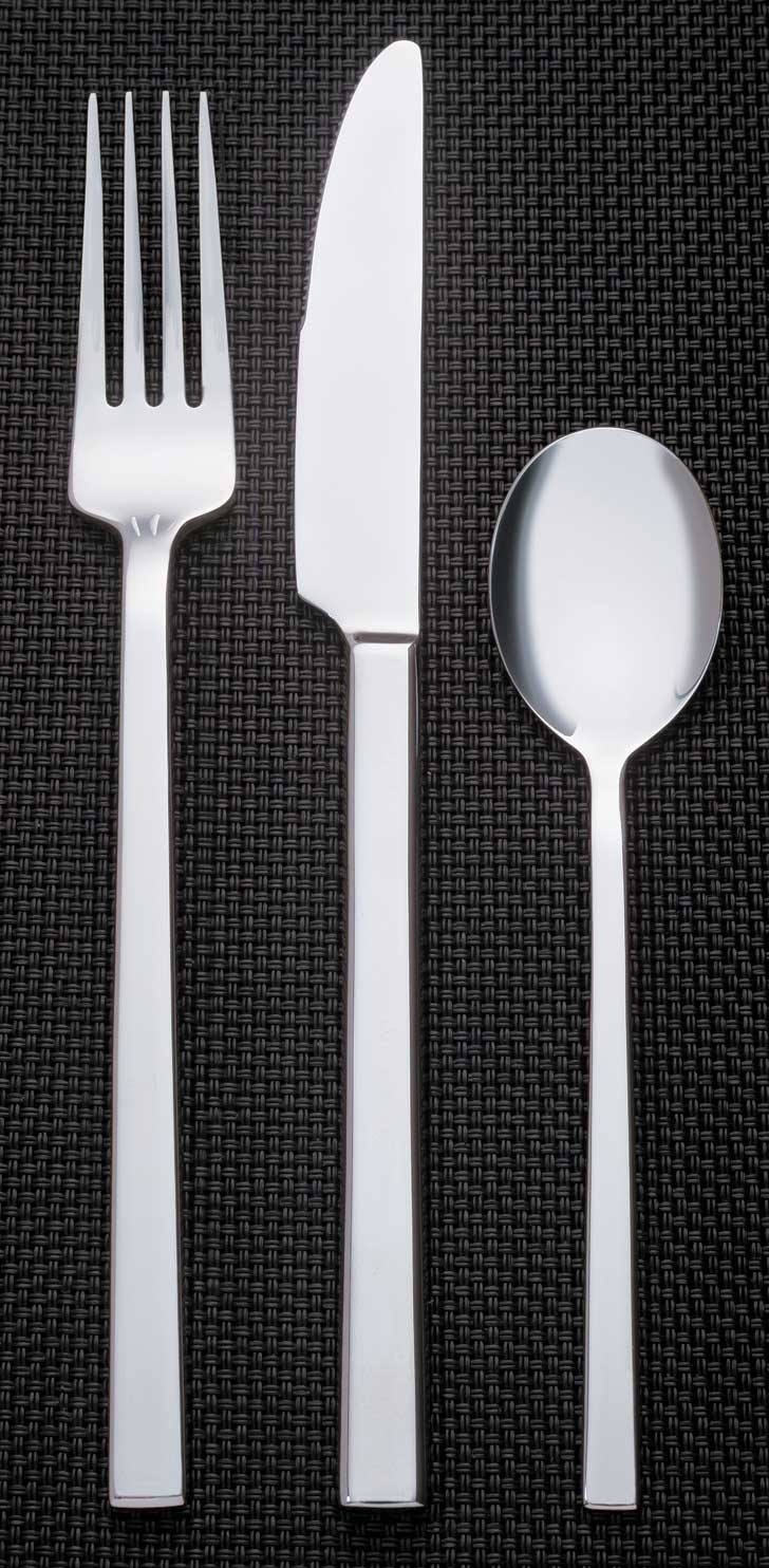World Tableware Elexa Flat Handle Butter Spreader, 5.25 inch -- 36 per case.