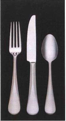 World Tableware Equity 18/8 Stainless Steel Dinner Fork, 8.125 inch -- 12 per case.