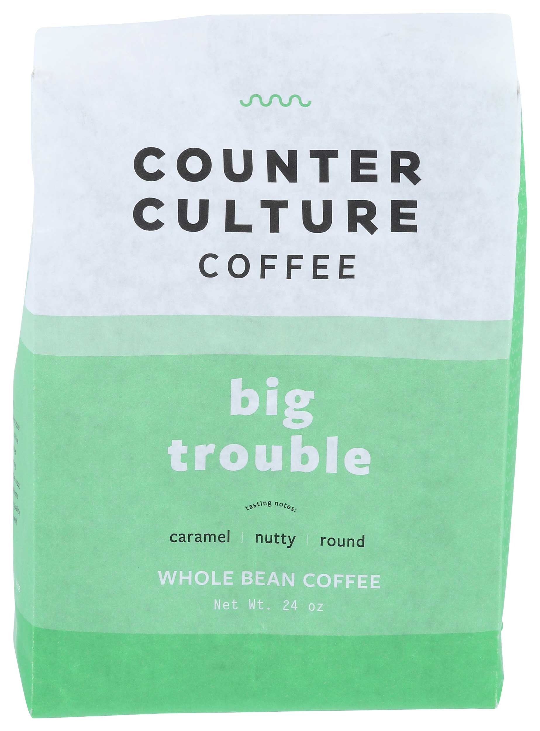 Counter Culture Big Trouble Whole Bean Coffee, 24 Ounce -- 6 per case