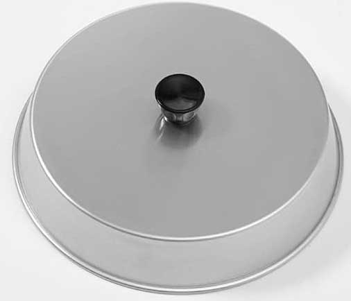 American Metalcraft Round Aluminum Basting Cover, 10 x 2 inch