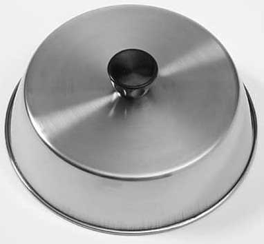 American Metalcraft Round Stainless Basting Cover, 7 1/2 x 2 inch